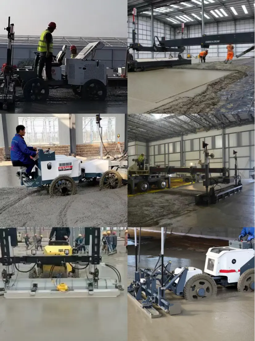 Laser Screed Applications