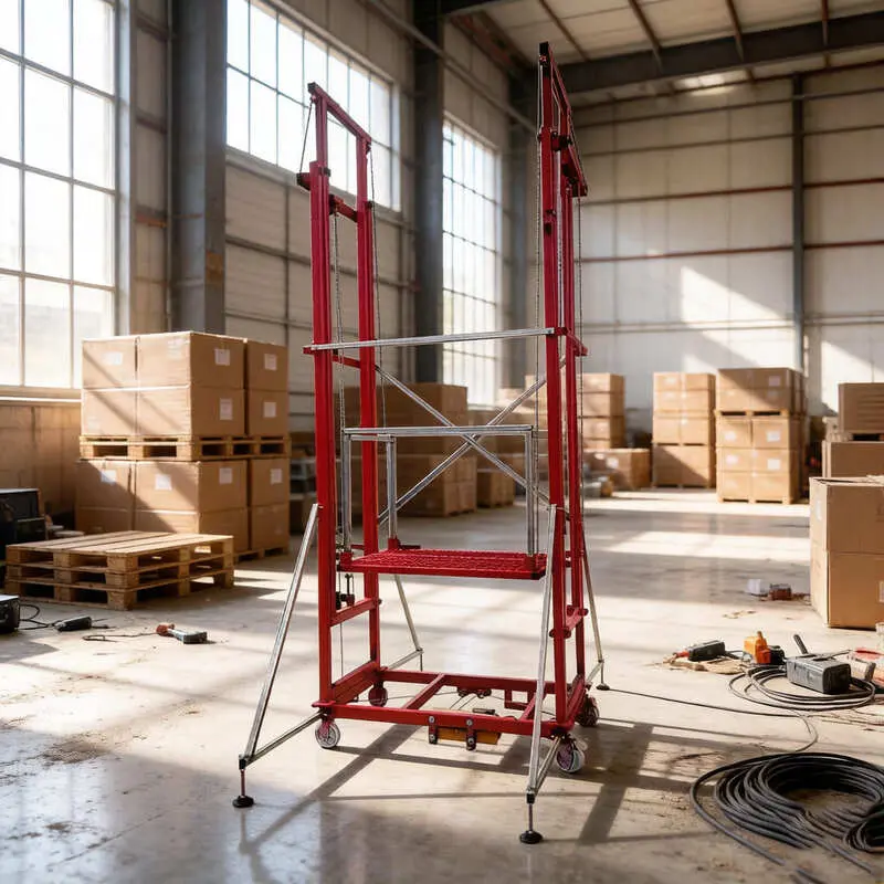 High-Quality High load capacity electric scaffolding 10 meter high for Exterior wall work Factories, Suppliers