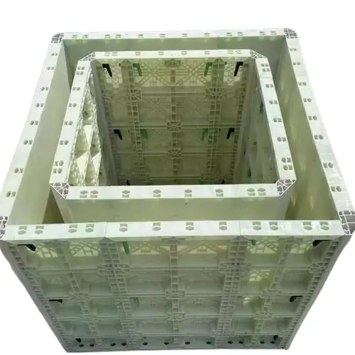 Buy Hollow plastic formwork reusable for construction projects Manufacturers, Factories