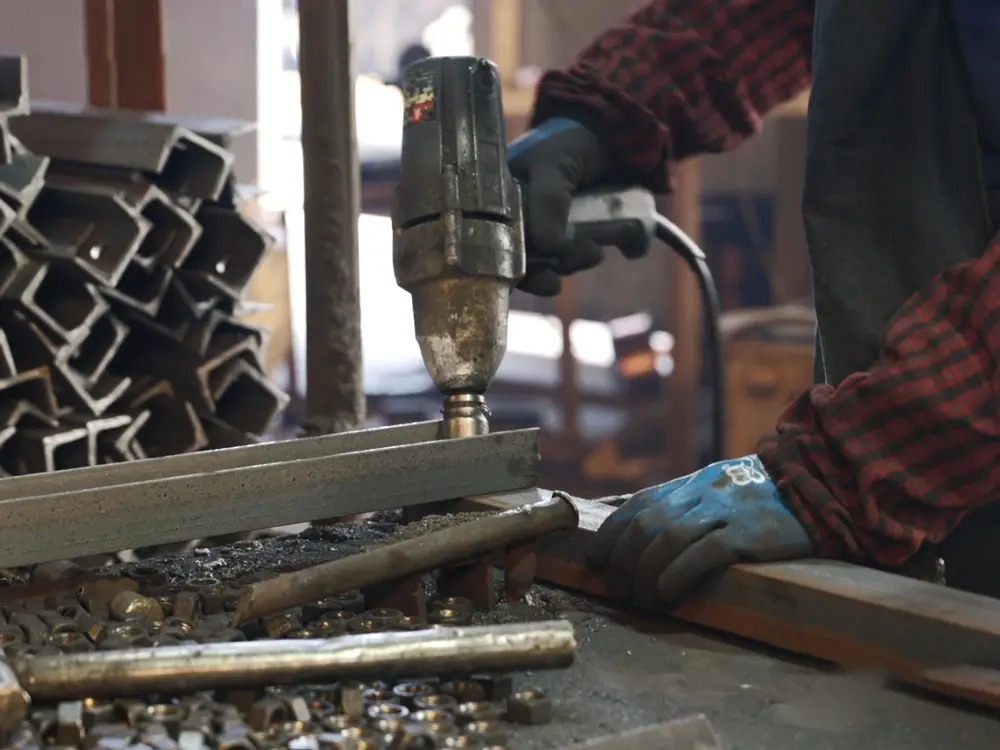 Zhuozhan factory galvanizing treatment facility for corrosion protection