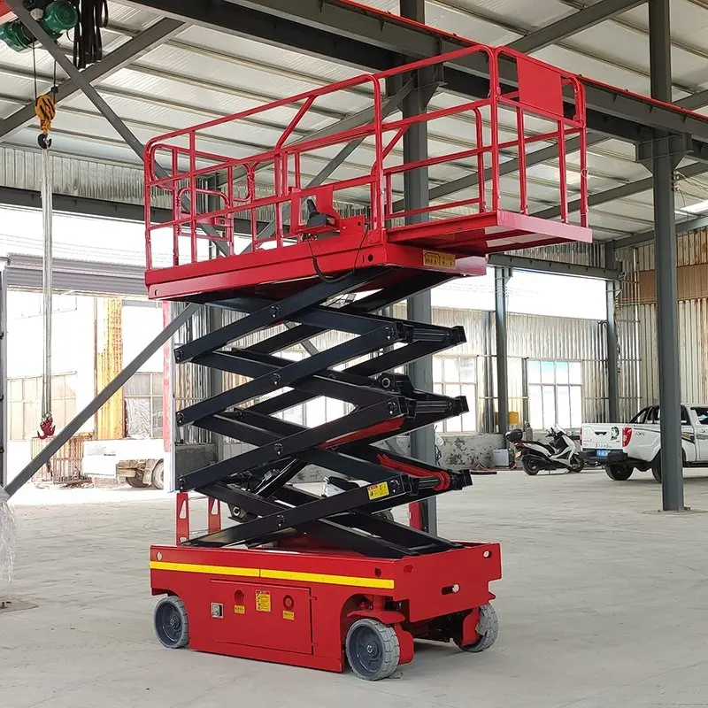 OEM Hydraulic driven electric scissor lift platform for Servicing at height Manufacturers, Suppliers