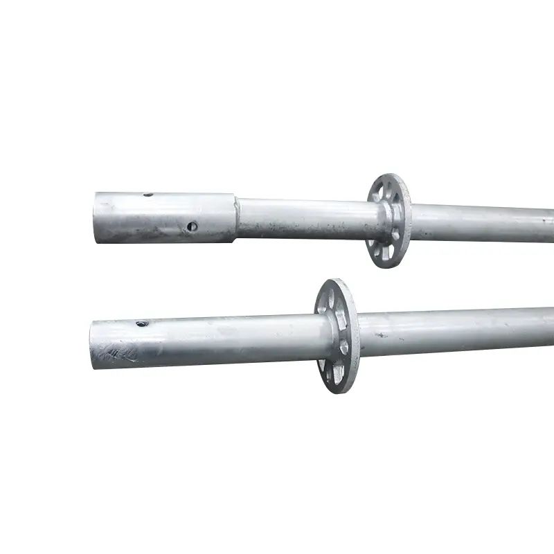 Quality inspection of vertical rod scaffolding components
