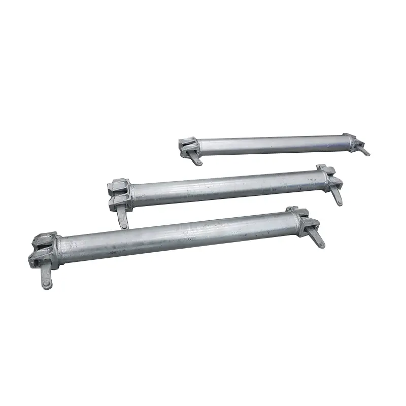 Automatic welding of horizontal rod with casting parts