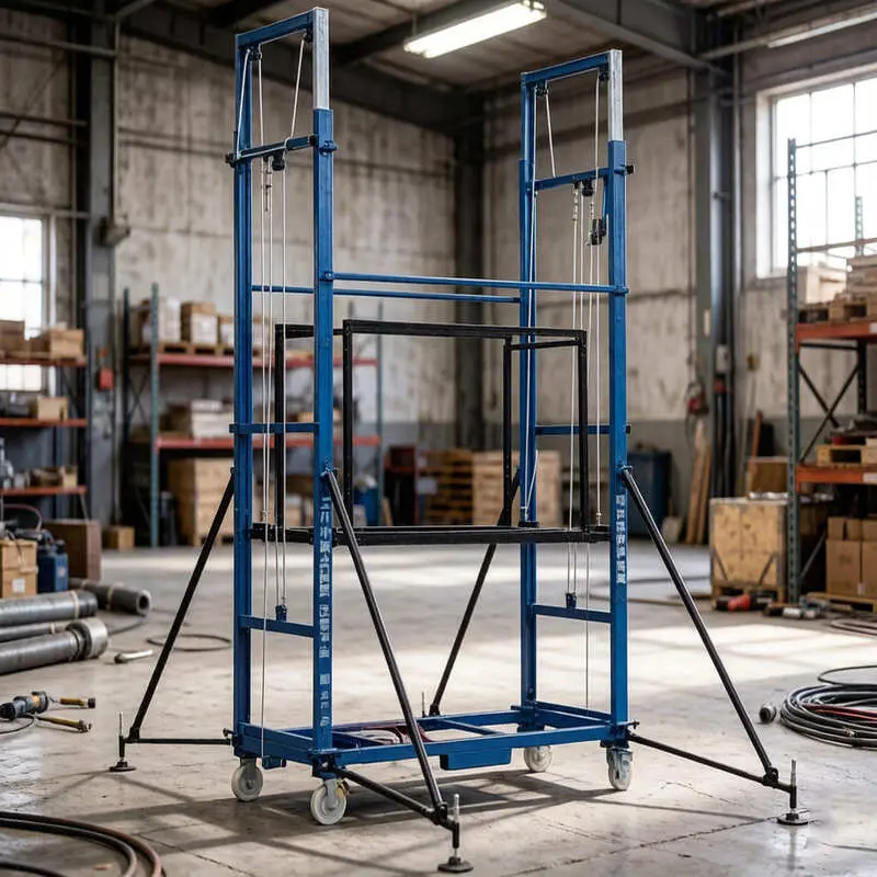High-Quality High load capacity electric scaffolding 10 meter high for Exterior wall work Factories, Suppliers