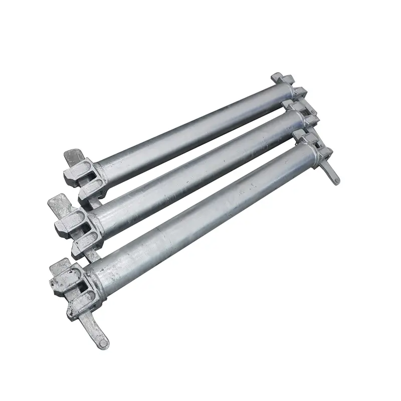 Finished horizontal scaffold rod products