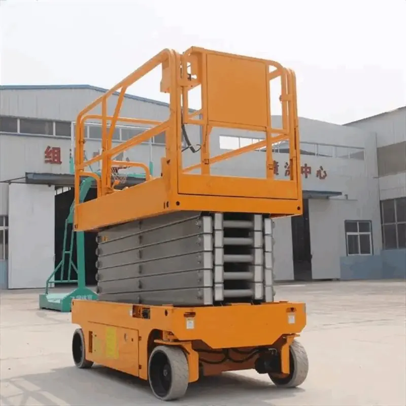 OEM Hydraulic driven electric scissor lift platform for Servicing at height Manufacturers, Suppliers