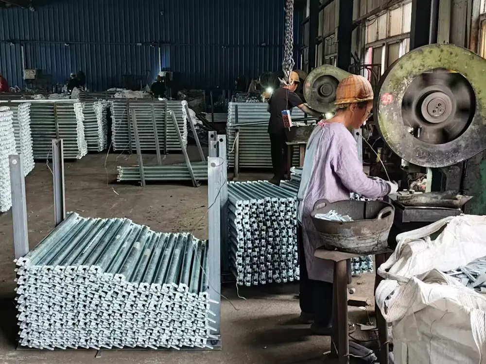 Zhuozhan factory interior production hall with advanced machinery