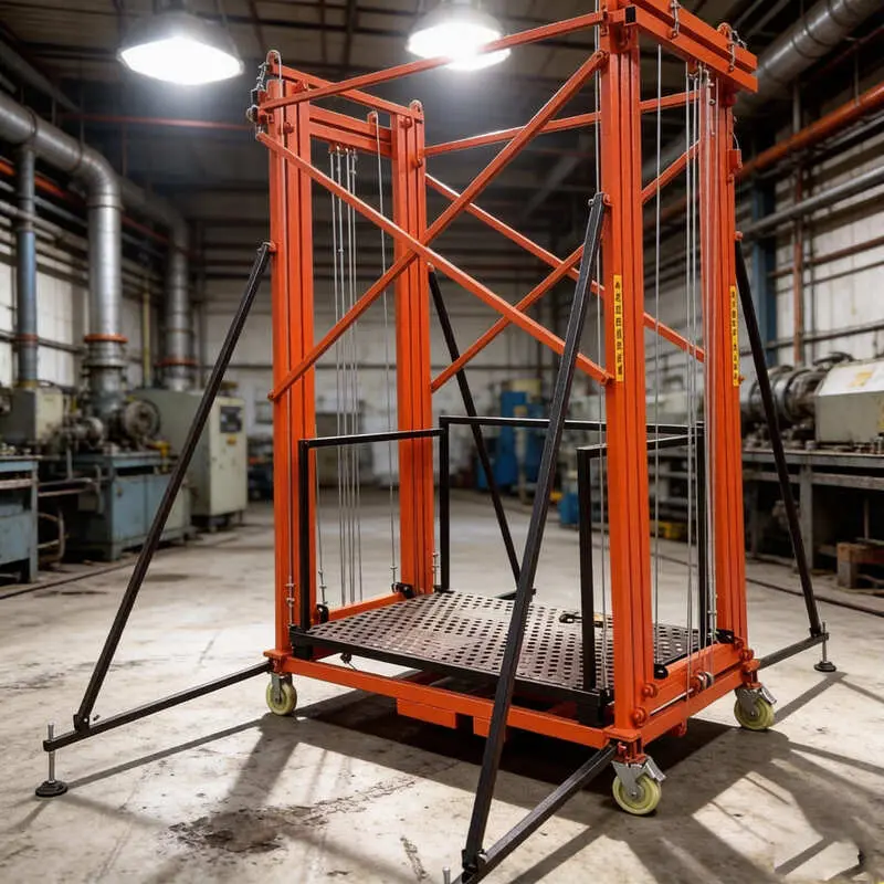ODM Modular components Working Platform Electric Scaffolding for Facade maintenance Manufacturer, Supplier