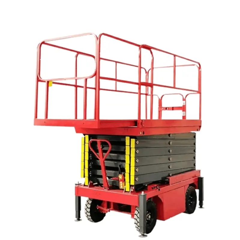 ODM 1800×1000mm mobile electric scissor lift for Warehouse operation Manufacturers, Supplier
