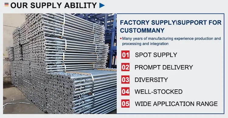 High-Strength Steel Support for Construction Projects detail (4)