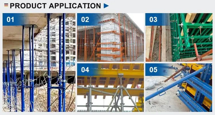 High-Strength Steel Support for Construction Projects detail (8)