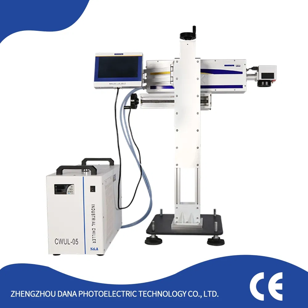 UV Laser Marking Machine on-Line Coding Printer Dana F20 Series 15W for Medical Package Date Printing