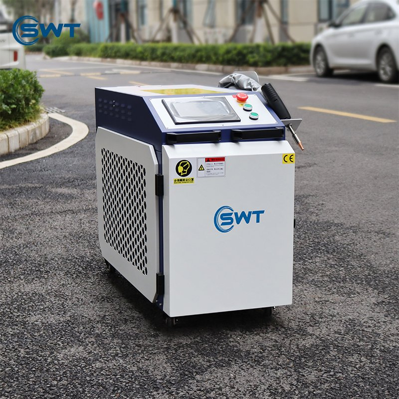 Swt 3000W Handheld Laser Welding Machine with Welding Cutting Cleaning Multi Function in 1 for Tool Repair Cantilever Spot Welding Cladding Process