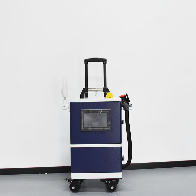 Portable Suitcase Pulsed Laser Cleaning Machine for Metal Rust and Paint Removal
