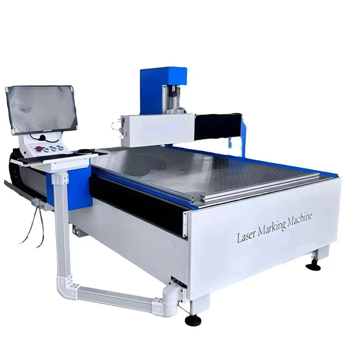 High Speed Scanning Accurate Positioning Laser Sandblasting Drilling Machine