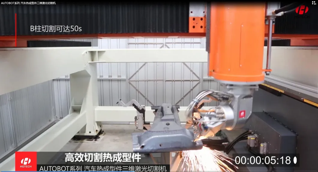 Fast Speed Auto Thermal Forming Parts 3D Laser Cutting Machine Autobot Series 3D Laser Cutting Machine for Sale