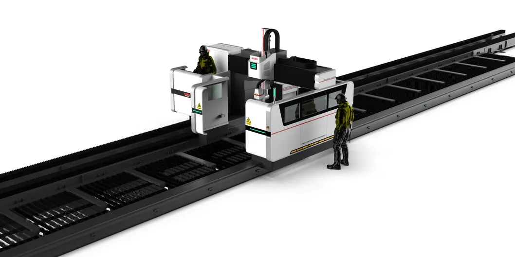 H Beam Laser Cutting