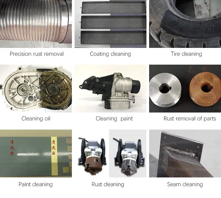 Pulsed Laser Cleaning Machine Great for Precision Parts Electronics PCB Surface Decontamination ISO Standard