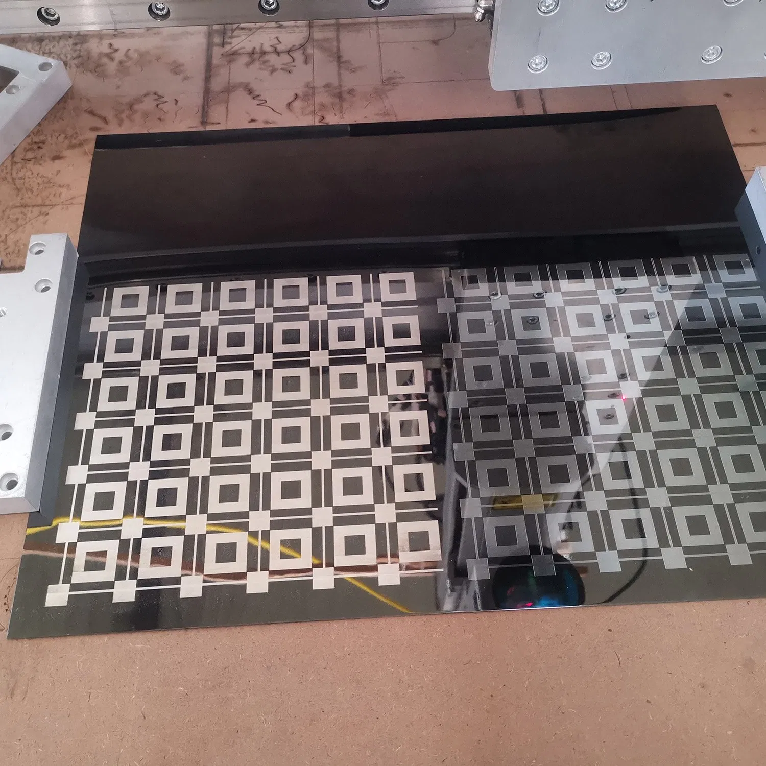 2022 Latest Invention Laser Etching Machine Credit Card Manufacturer for Elevator Decorative Plate Engraving