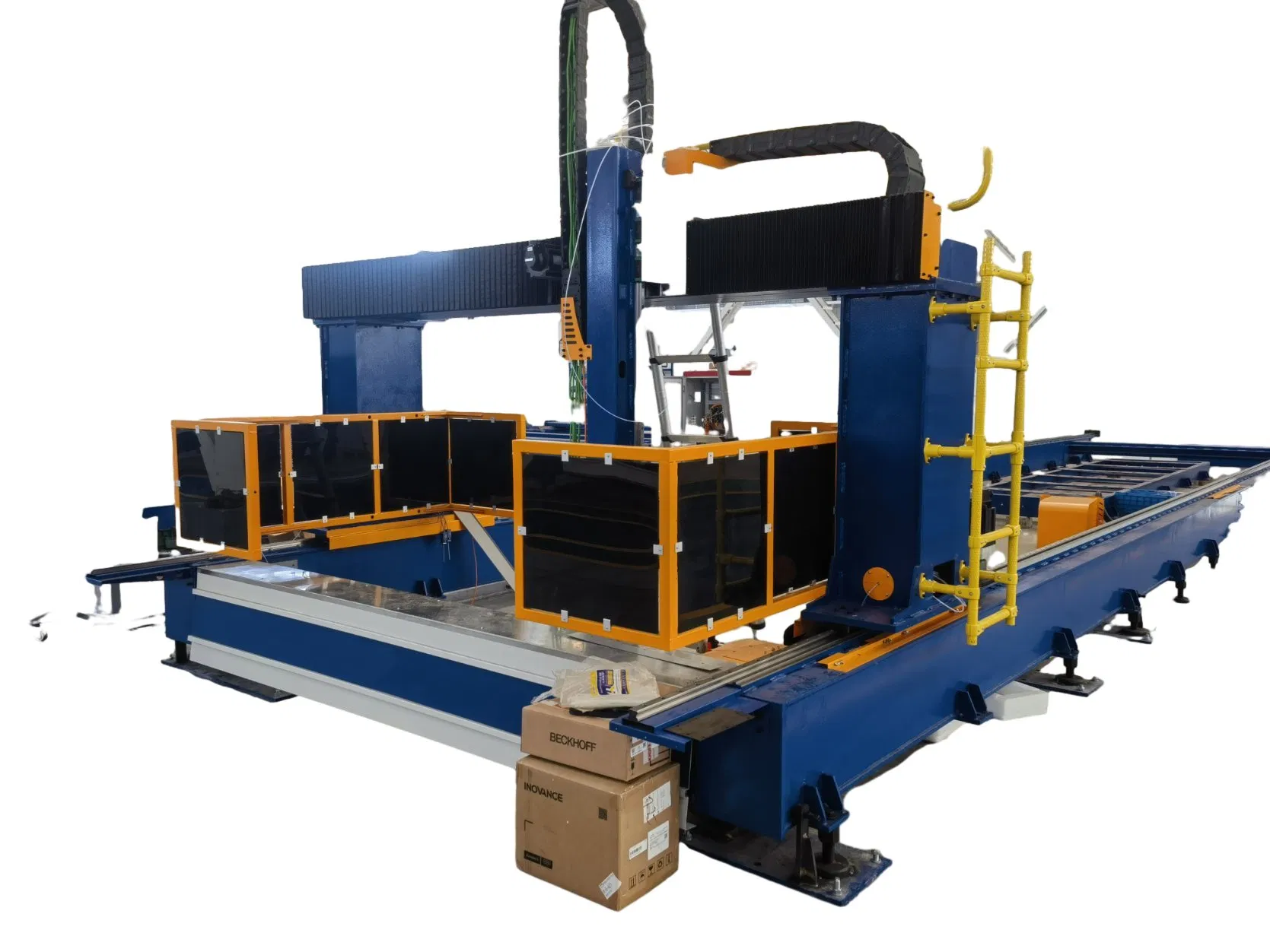 CNC Fully Automatic H-Beam Laser Cutting Machine 3D 5-Axis Fiber Laser H-Beam Cutting Machine for Cutting Large Steel Carbon Steel Stainless Steel