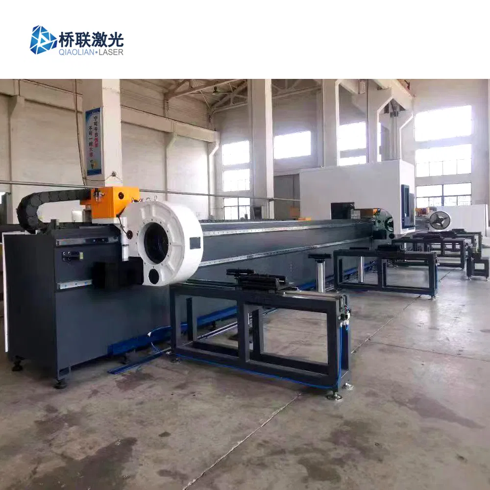 Industrial CNC Metal Fiber 3D Laser Cutting Machine Price for Tube with Loading and Unloading System