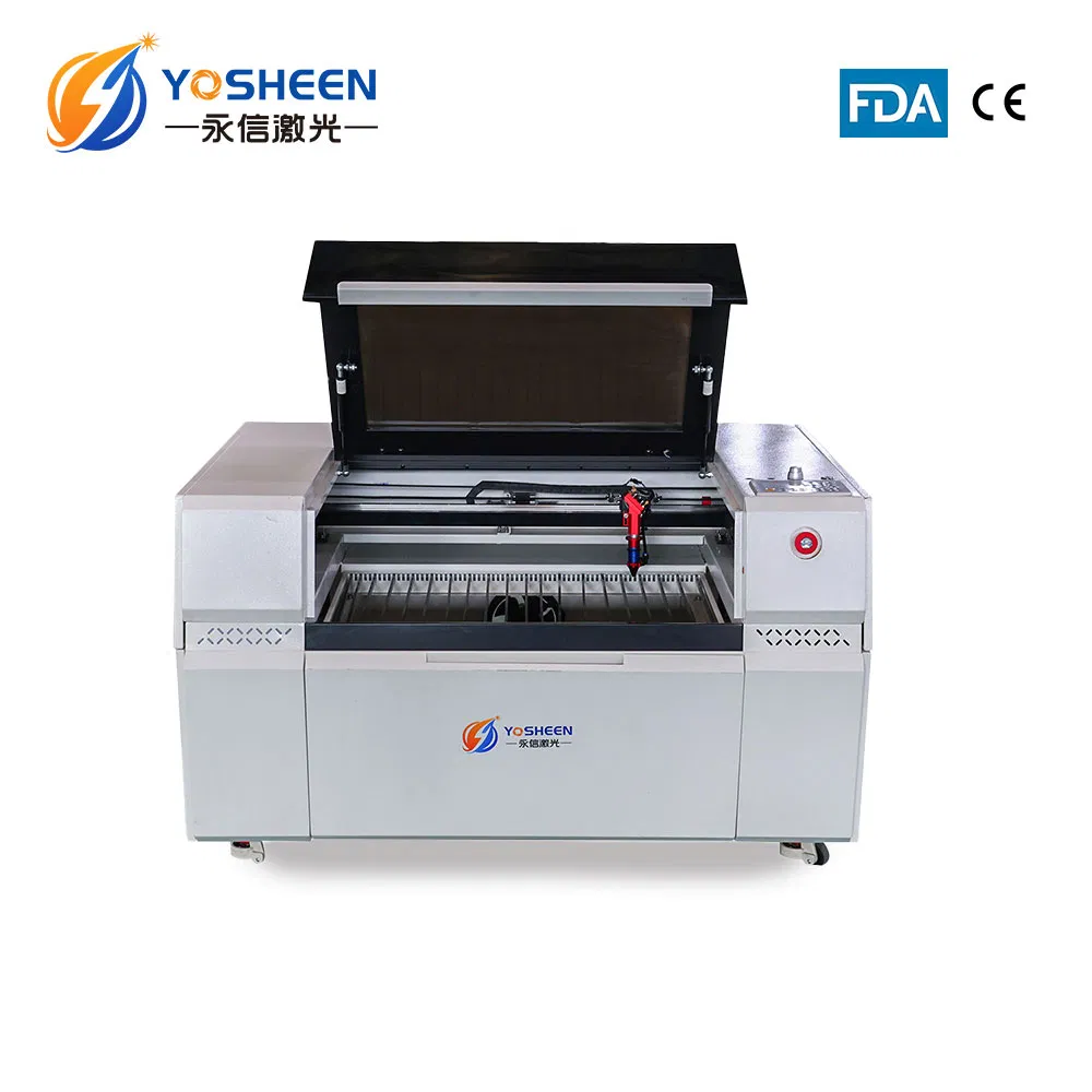 Enclosed Type 690 600*900mm 100W 130W 150W Non-Metal CO2 Laser Cutting Engraving Machine Acrylic Wood Plastic CO2 Laser Cutter and Engraver
