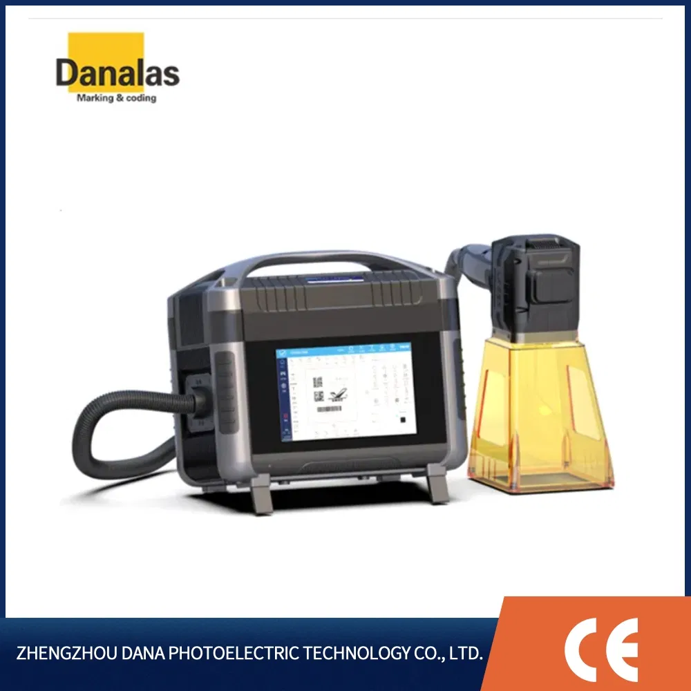 Portable Laser Marking Machine Small Fiber Laser Etching Device Coding Machines
