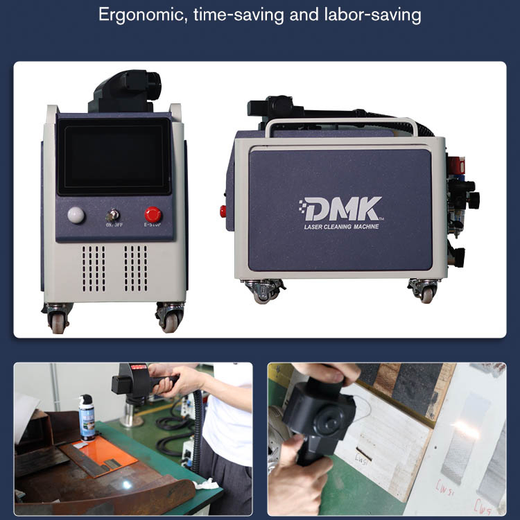 New 300W Air-Cooled Pulsed Cleaning Machine Laser Rustremoval Machine Laser Cleaner