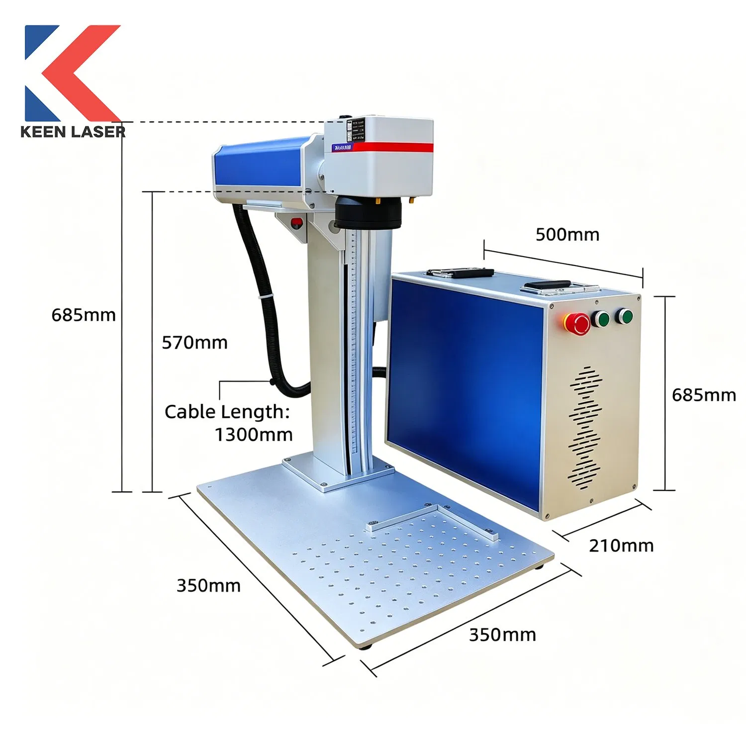 3D CNC Mini Portable 20W 30W 50W 100W Engraver Marker Fiber UV Laser Galvo Metal Stone Jewelry Gold Glass Marking Engraving Coding Printing Etch Machine