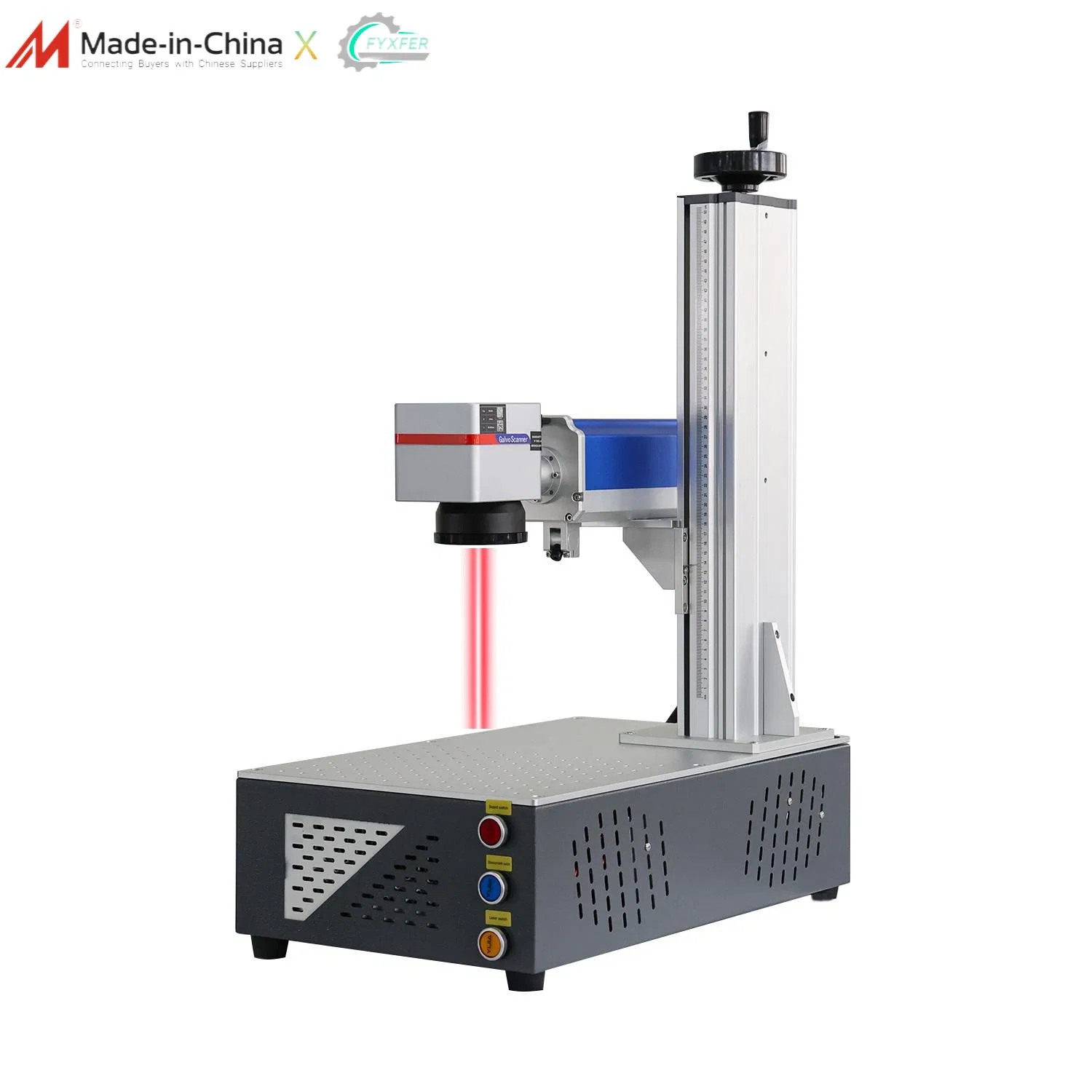 Portable CNC Fiber/CO2/UV/Mopa Laser Carving Marking Engraving Machine 20W to 100W
