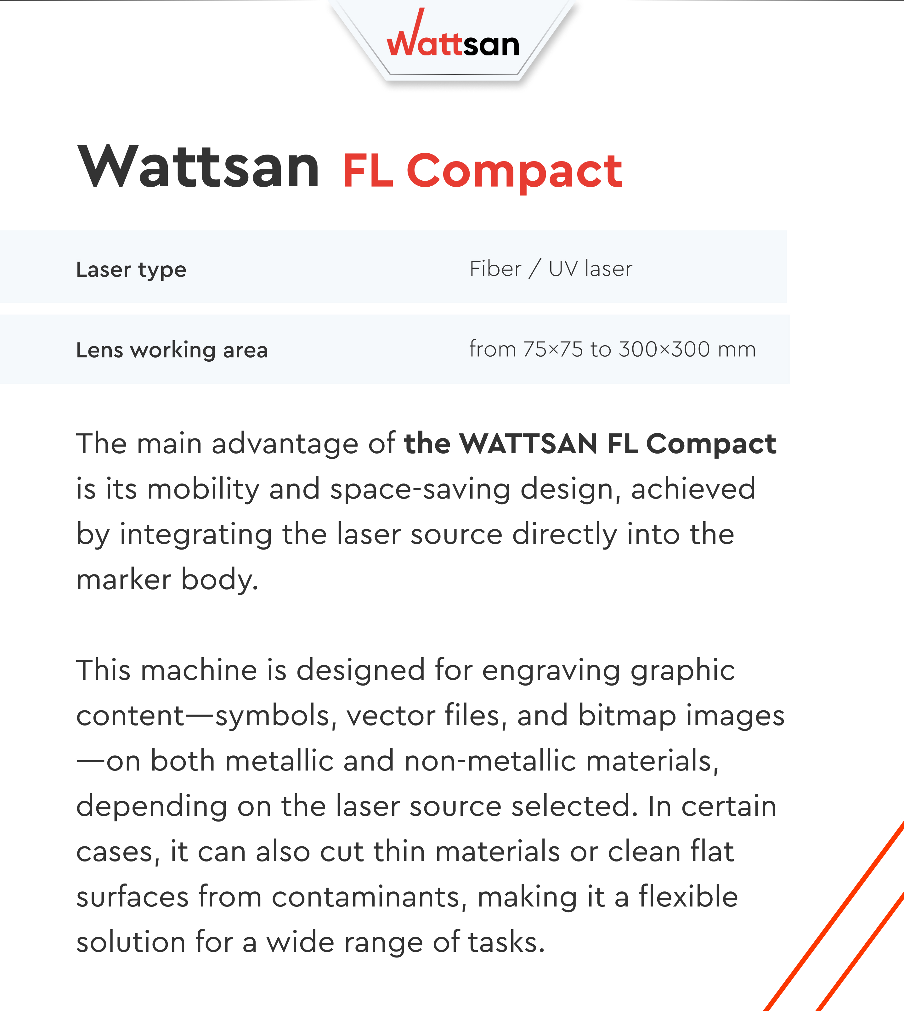 Wattsan FL Compact Advantage 1