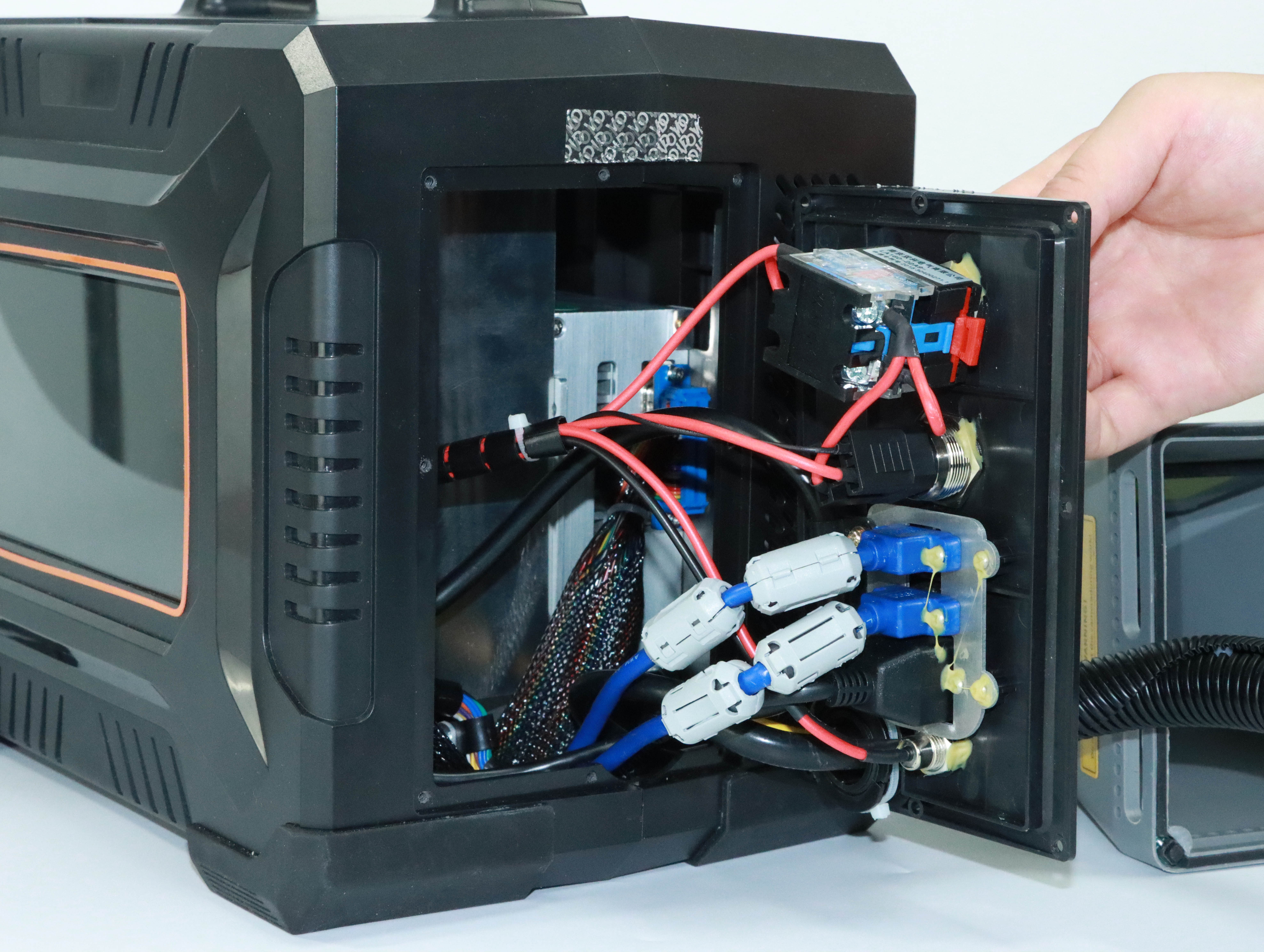 Neat wiring harness