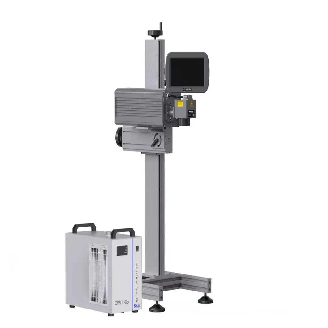 Portable Mini Color Laser Printer 20W 30W 50W Fiber Laser Marking Machine for Metal Jewelry Laser Engraving Etching Machine
