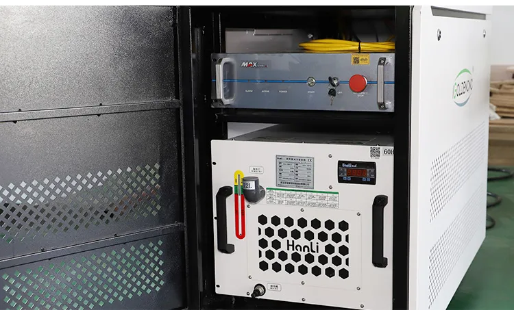 Pulsed Laser Cleaning Machine Great for Precision Parts Electronics PCB Surface Decontamination ISO Standard