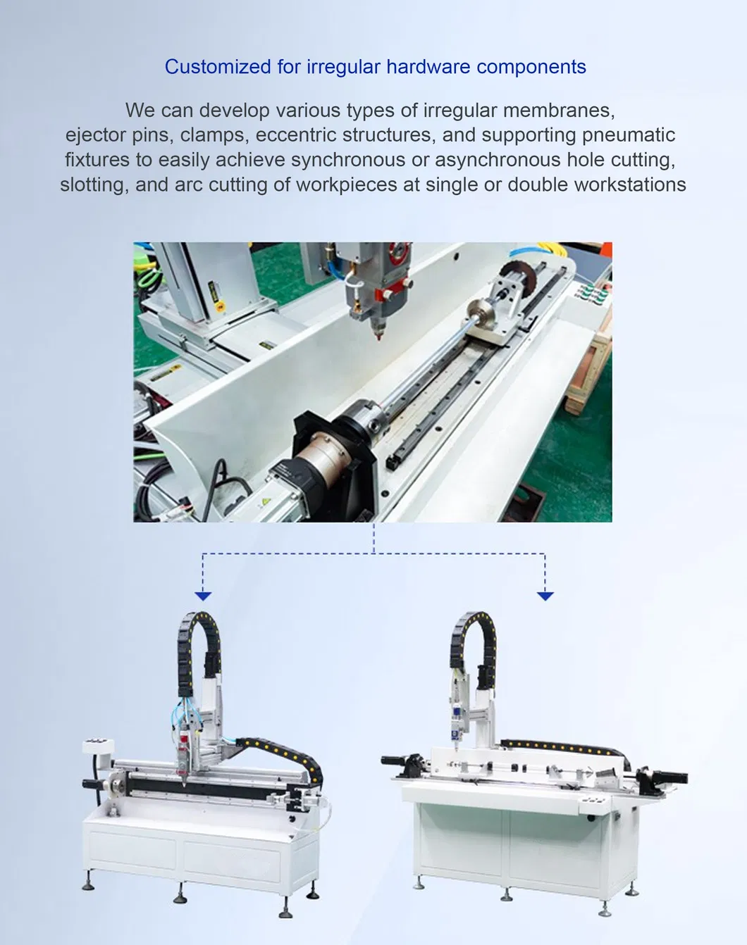 Small Laser Pipe Cutting Machine