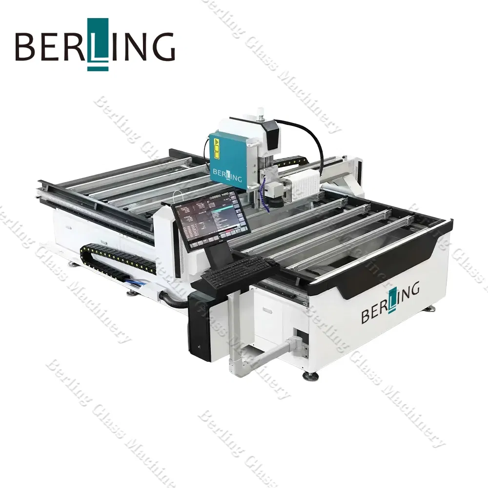 Glass Mirror Laser Cutting Sandblasting Drilling Machine for LED Mirror and Glass with CE