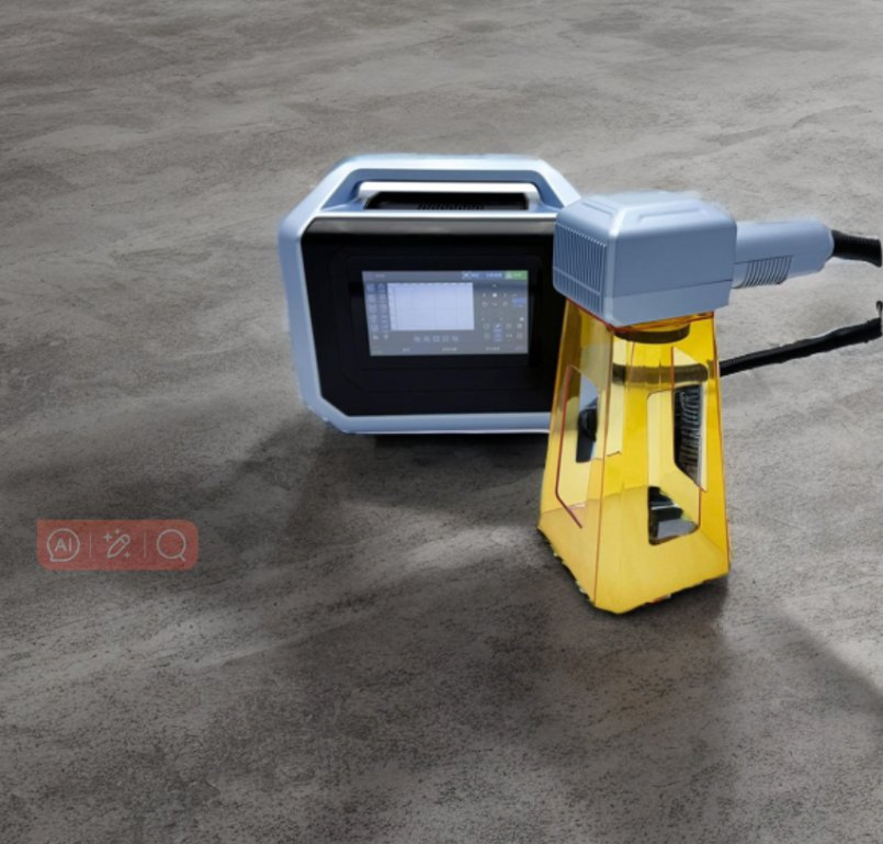 Portable 20W 30W 50W Handheld Laser Marking Engraving Machine for Metal