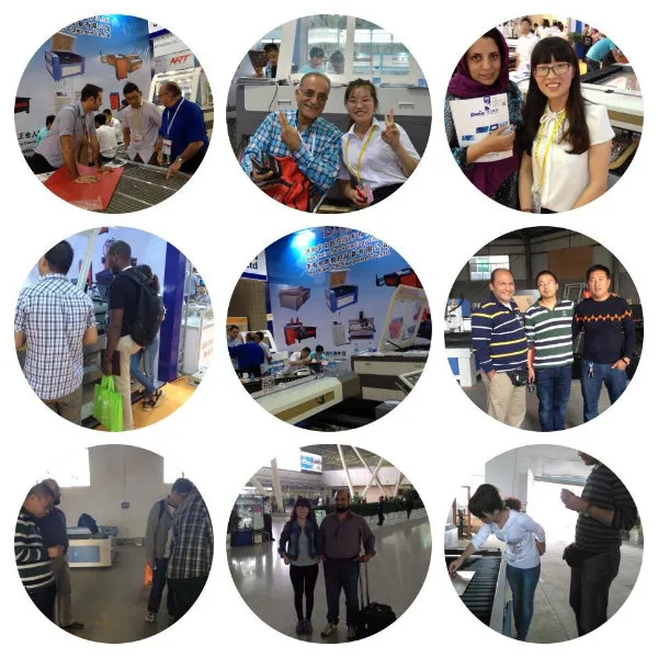 Customers using our CO2 Laser Machine
