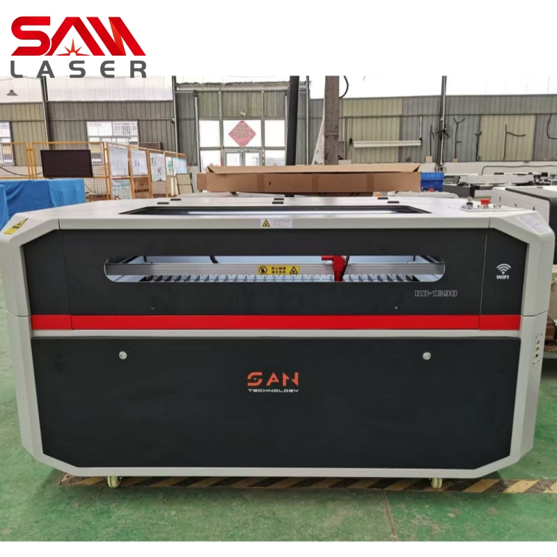 1390 150W CO2 Laser Cutting Machine for Fabric Wooden Rubber Stamp CNC Laser Engraver