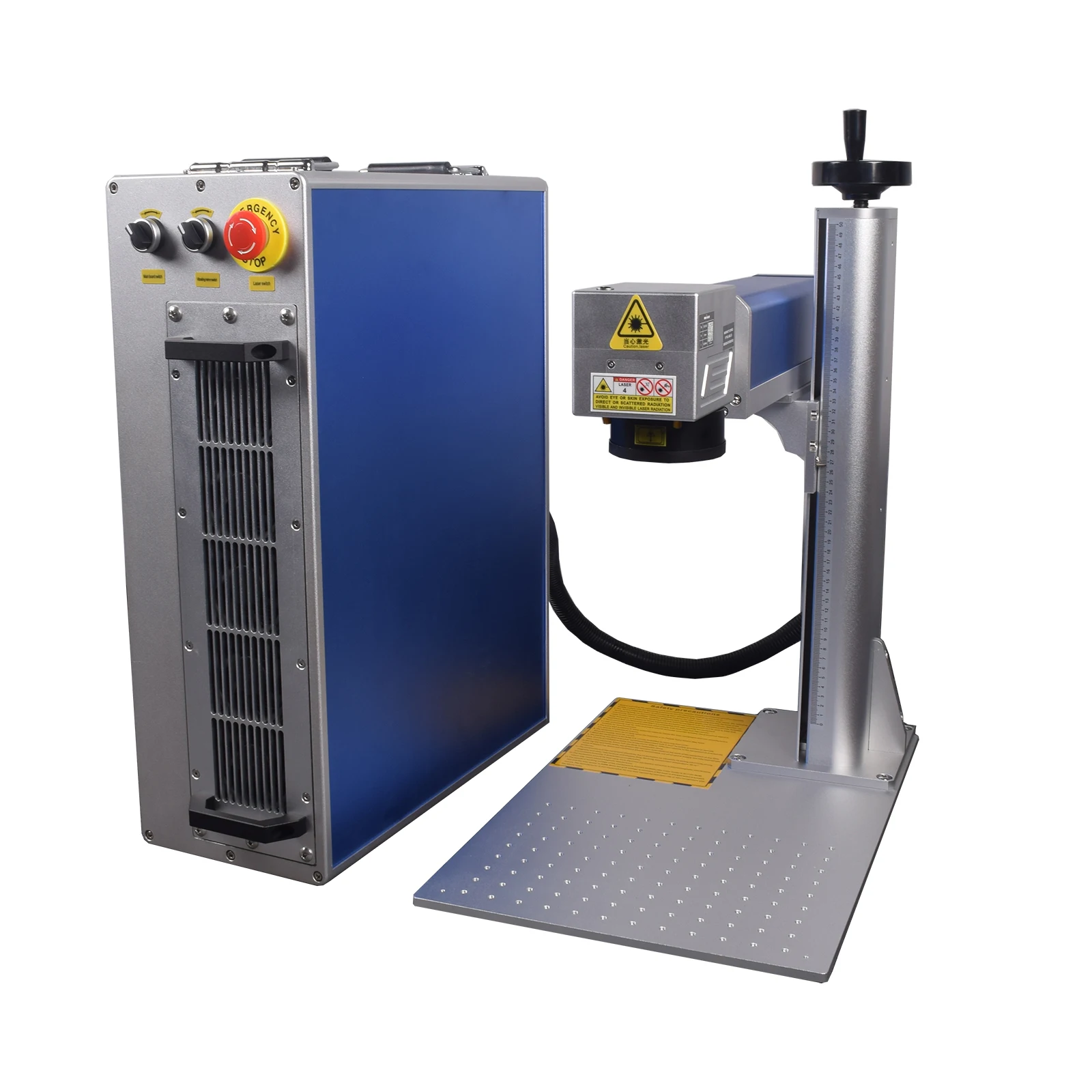 JPT 300W Mopa Fiber Laser Marking Machine Air Cooling for Metals Supports DXF/BMP/AI/DST Formats High Safety CNC