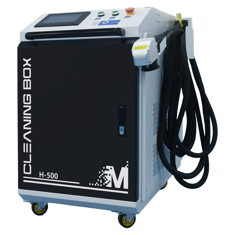 500W Water-Cooled Pulsed Laser Cleaning Machine, Suitable for Mold Cleaning with Minimal Substrate Damage