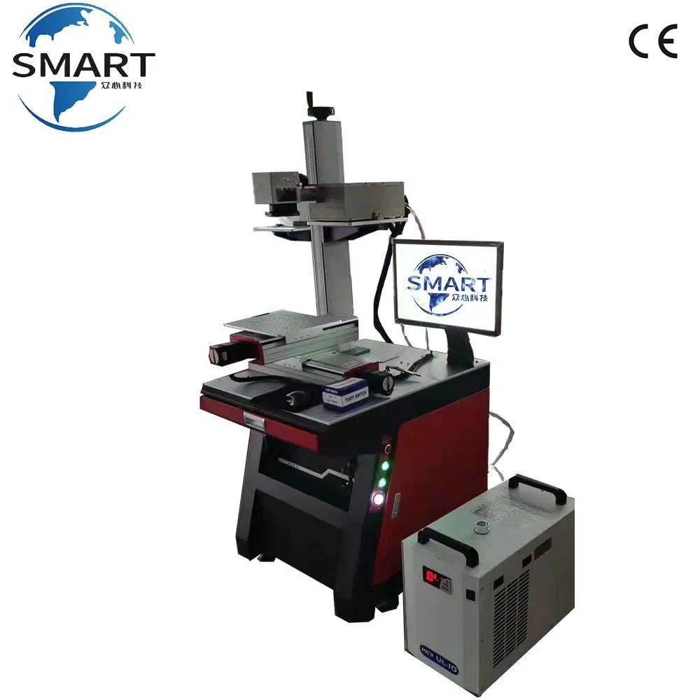 UV Laser Marking Machine with 2-Axis Capacitive Touch Screen IPO Etching