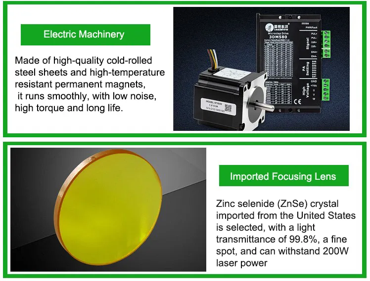 High Precision K9060 CO2 Laser Cutting Machine Detailed Image 4