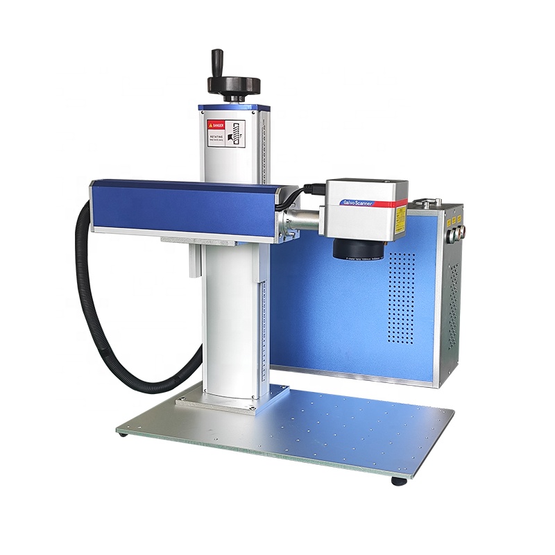 30W Fiber Laser Marking Machine with F-Theta-Lens150x150mm