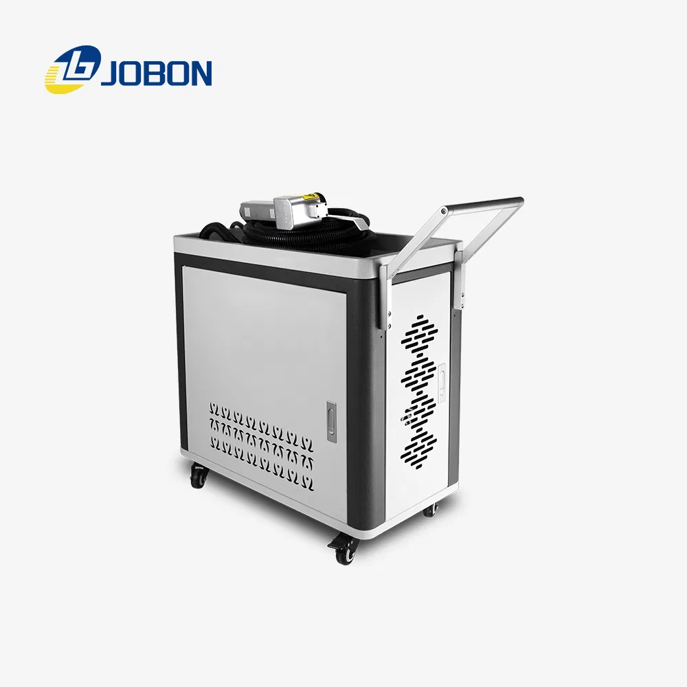 100W 200W 300W Pulsed Laser Rust Removal Machine for Steel Iron Aluminum Copper and Industrial Equipment Cleaning