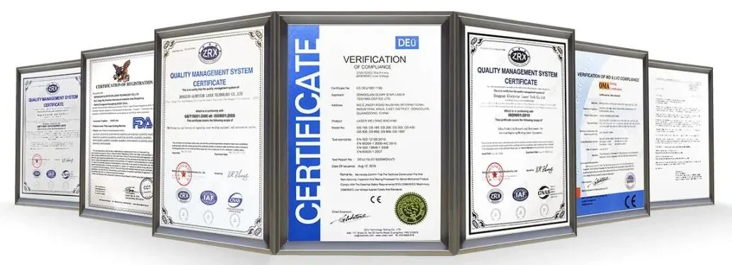 Certifications