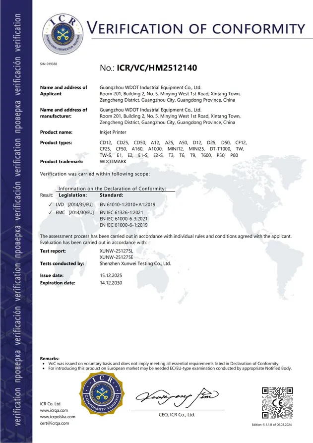 Certification 1