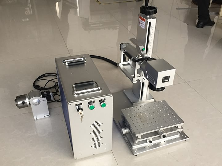 Professional Fiber Laser Marking Machine for Metal Supports DXF PLT BMP AI Graphic Formats Professional Laser Engraver Marker