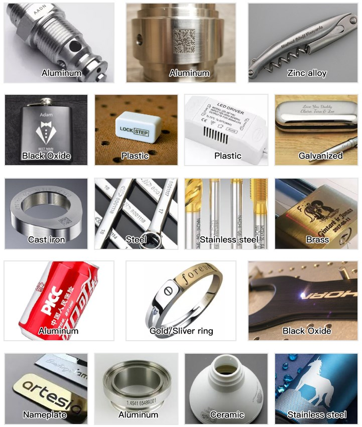 Portable Split Metal Steel Laser Laser Engraving Engraver Etching Markers Laser Marking Machines
