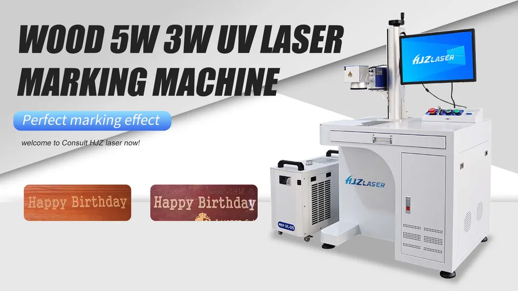 High Resolution UV Laser Etching Machine